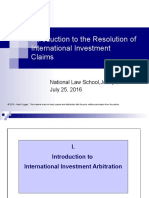 International Investment Law