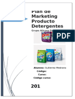 Plan de Marketing Detergentes