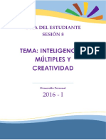 Guia 8 - Inteligencias Múltiples y Creatividad