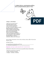 6 Exercícios Com Silaba Tônica