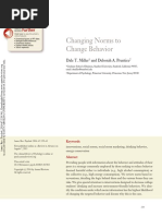 Changing Norms To Change Behavior Dale T. Miller and Deborah A. Prentice PDF