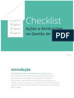 Checklist - Gestão de Pessoas