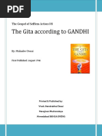 Gita According To Gandhi PDF