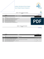 Ais Y2 English Scope and Sequence