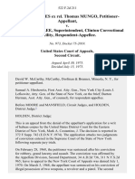 United States Ex Rel. Thomas Mungo v. J. Edwin Lavallee, Superintendent, Clinton Correctional Facility, 522 F.2d 211, 2d Cir. (1975)