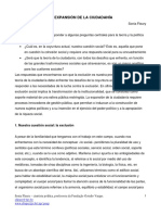 FLEURY. La Expansión de La Ciudadanía