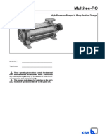 Multitec RO - 1777.82-10 Instruciones de Operación