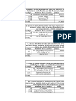 Mano de Obra de Un Proceso Productivo en La Industria Con Formulas en Excel