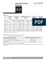 Metric Hexagon Precision Bolts & Set Screws