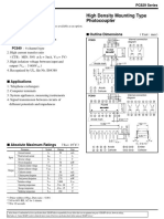 PC849 Photocoupler High Density Mounting Type