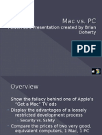 Mac vs. PC