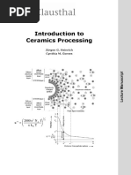 Introduction To-Ceramics Processing