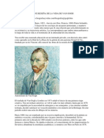 Breve Reseña de La Vida de Van Gogh