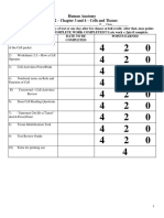 Cells and Tissue Trial Exam