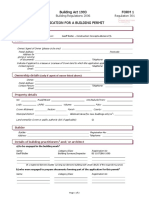 Form 1 - Application