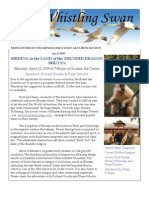 April 2009 Whistling Swan Newsletter Mendocino Coast Audubon Society