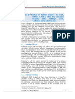 Safety of Railway Property Viz. Track, Bridges As Well As Other Fixed Structures Including Office Buildings, Yards, Workshops and Production Units