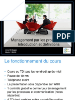 Management Par Le Processus - Objectifs Et Definition PDF