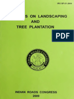 Irc - Gov.in - sp.021.2009 Guidelines On Landscaping & Tree Plantation