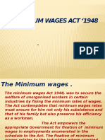 Minimum Wages Act 1948