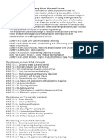 ASME Y14.1-2005, Drawing Sheet Size and Format