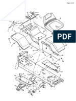 Murray Model 46254X15B Lawn Tractor (1996) Parts List PDF