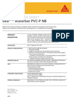 E 4007 Sika Tricosal Waterbar PVC-P NB