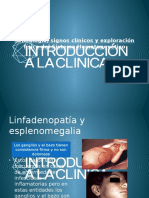 Semiologia, Exploracion y Signos Clinicos Del Sistema Hematopoyetico