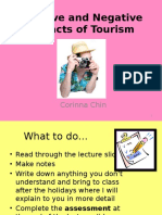 Impacts of Tourism