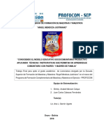 Conociendo El Modelo Educativo Sociocomunitario Productivo Aplicando PDF