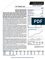 Centrum Wealth Ratnamani Metals - Initiating Coverage