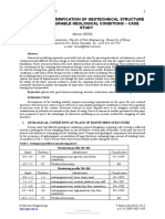 Numerical Verification of Geotechnical Structure in Unfavourable Geological Conditions - Case Study