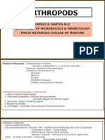 Arthropods: Camilo B. Santos M.D Department of Microbiology & Parasitology Emilio Aguinaldo College of Medicine