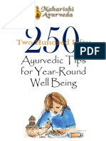 250 Ayurveda Tips For Year-Long Well Being