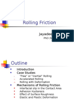 Rolling Friction Fundamentals