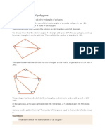 Angle Properties of Polygons