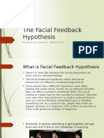 The Facial Feedback Hypothesis