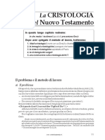 16 - 1 La CRISTOLOGIA Del Nuovo Testamento