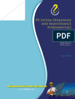 PV System Operations and Maintenance Fundamentals: Solar America Board For Codes and Standards