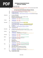 District Calendar 16-17