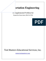 MGemar PE Exam Transportation Supplement 9-29-14