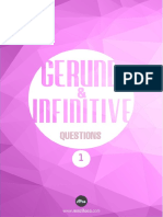 Gerund & Infinitive Soruları