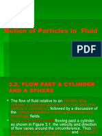 Motion of Particles in Fluid