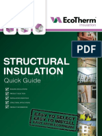 EcoTherm Structural Insulation Quick Guide Aug 2015