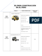 Volquetes para Construcción en El Perú