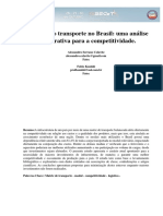 Matriz de Transporte No Brasil PDF