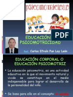 Educación Corporal o Educación Psicomotriz Mejorado