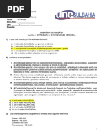 Exercícios de Fixação I - Capítulo 1 - Introdução A Cont Gerencial (Gabarito)