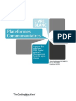 Livre Blanc - Plateformes Communautaires