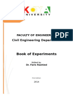 Civil Dept. Lab Syllabus Book